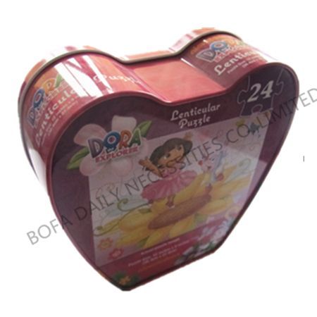 Heart shaped cake box
