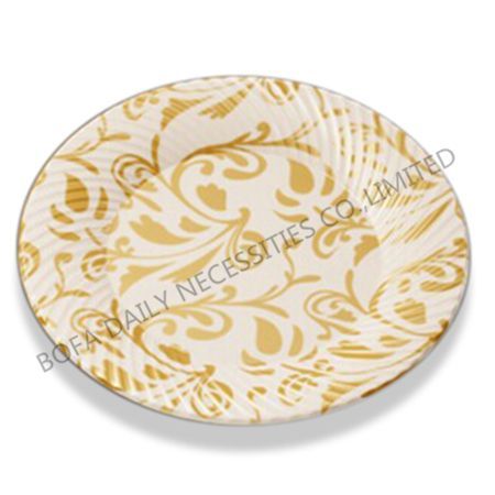 Metal(golden) printing round p...