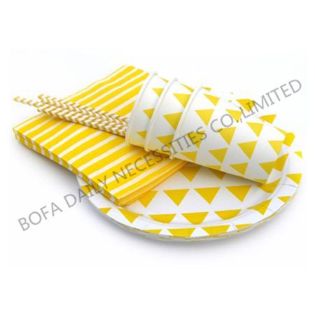 Yellow triangle printing table...